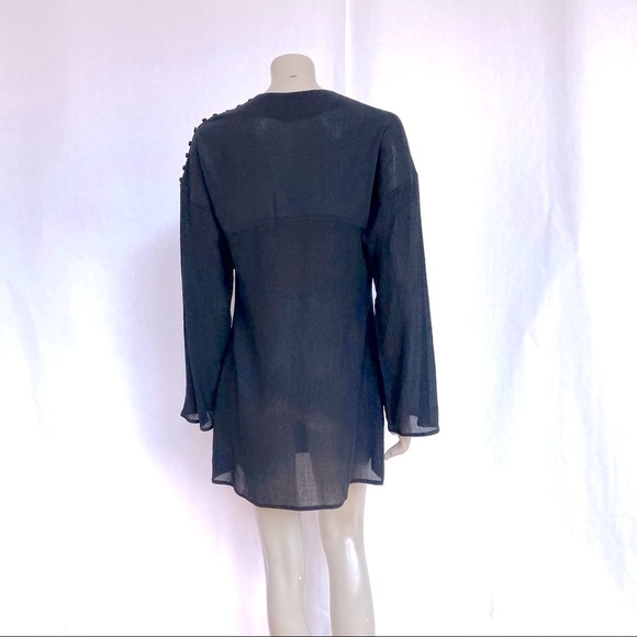 Vintage Roman Keflay  Shoulder Side Buttons Dress Shirt - Picture 5 of 10